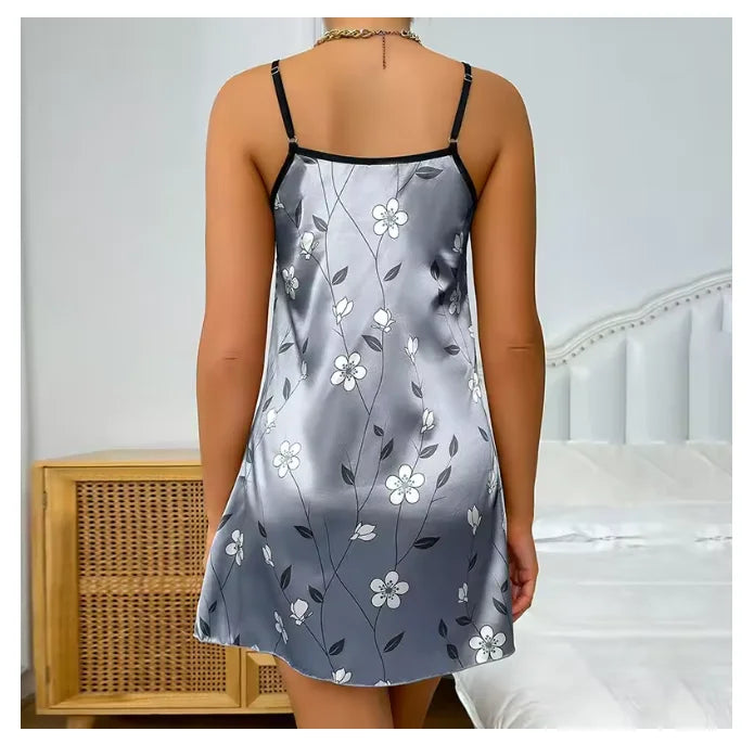 Coin de Lune – nuisette satin aux finitions délicates | Nuisettes en satin, en soie et longue